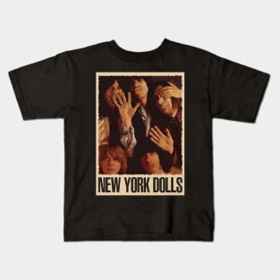 Street Rock Chronicles New York Dolls' Music And Moments Kids T-Shirt